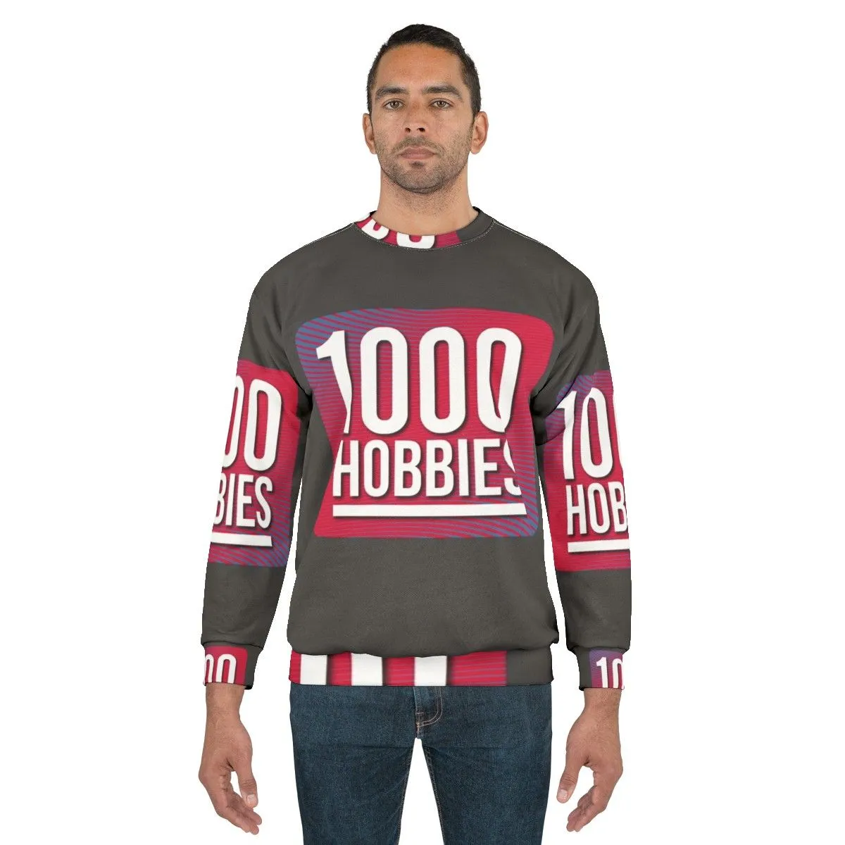 1000 Hobbies Podcast Sweatshirt - Celebrate Your Diverse Interests