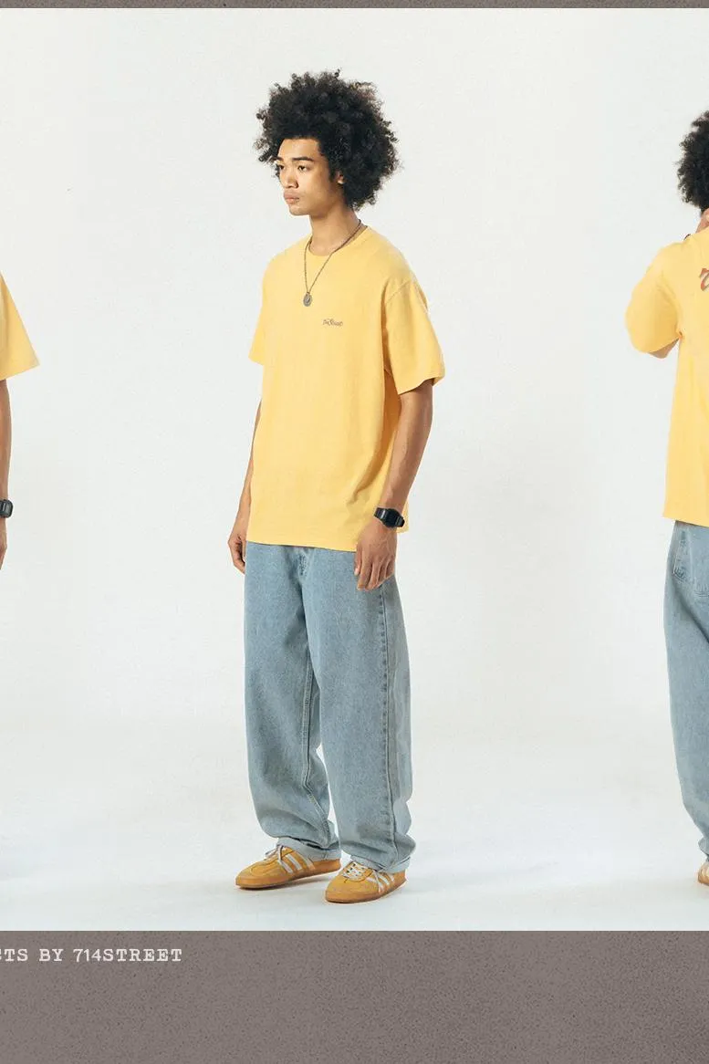 714STREET プリントシンプルTシャツ 714ST012