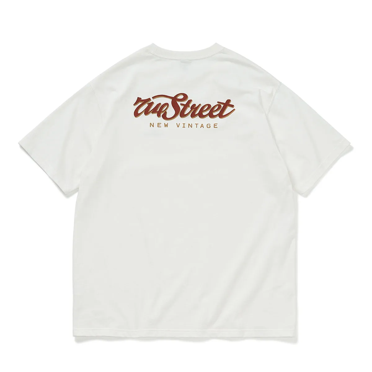 714STREET プリントシンプルTシャツ 714ST012