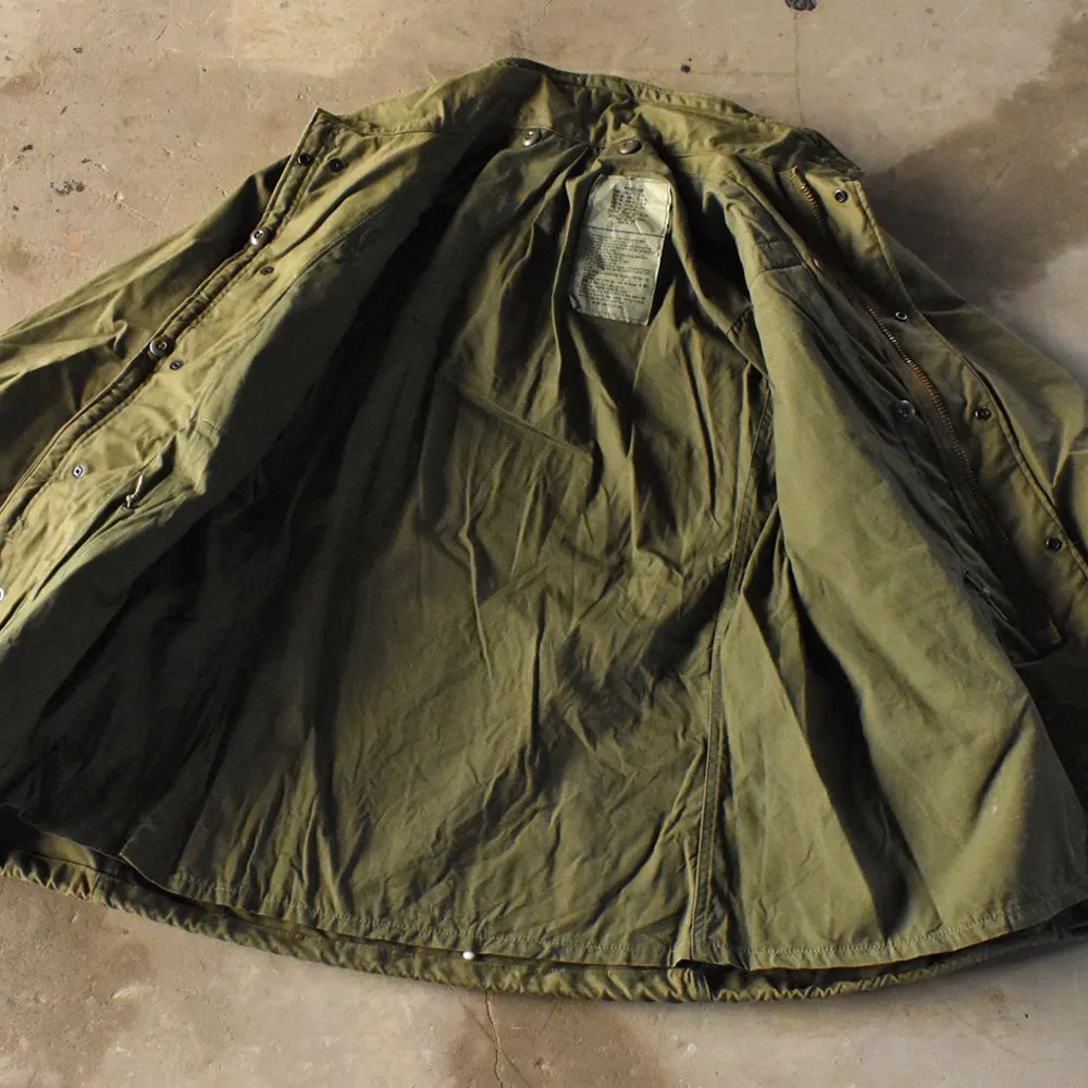 ’85 U.S.ARMY M-65 フィールドジャケット ワッペン付き！ ブラスジップ 240320