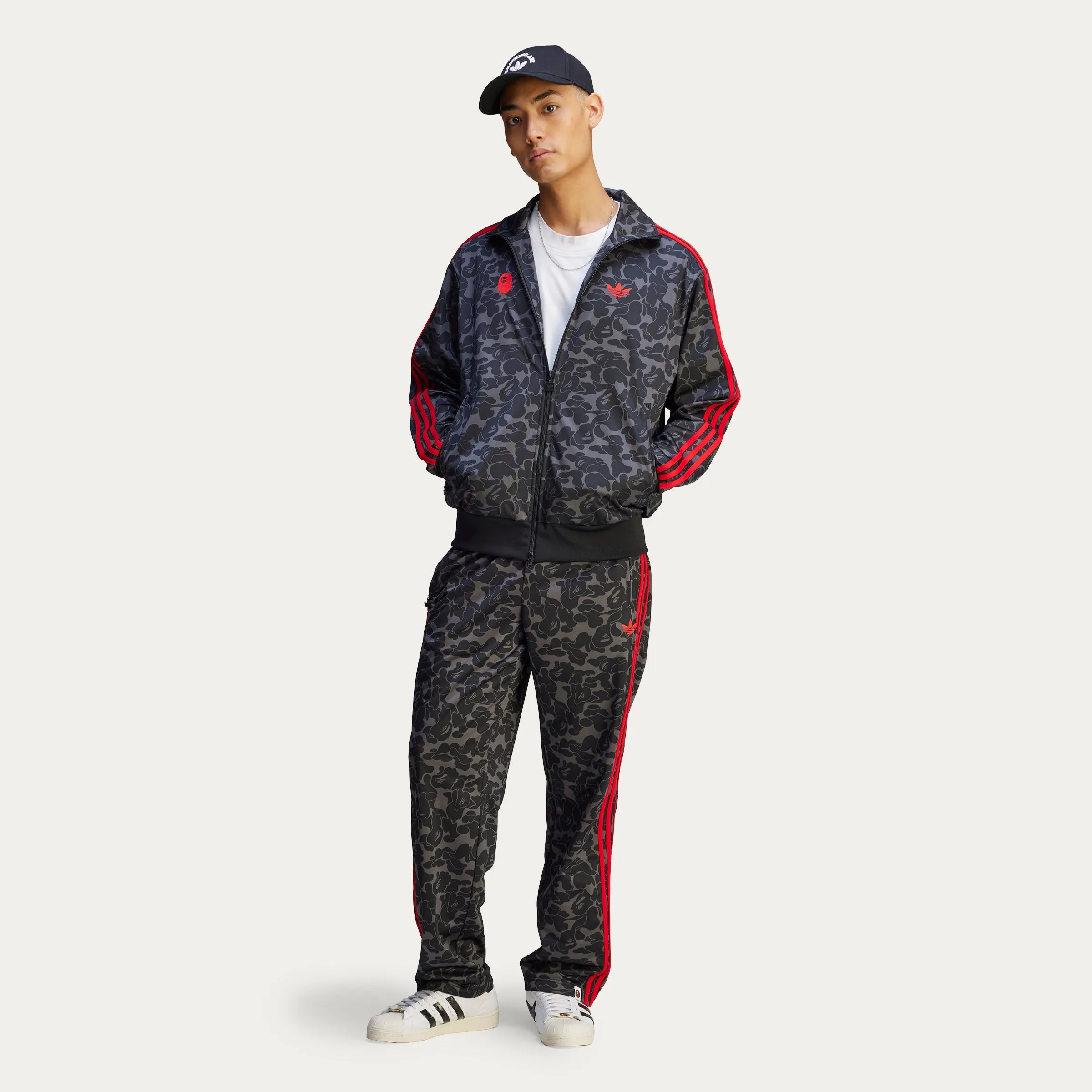 adidas Originals x BAPE Firebird Track Top Black