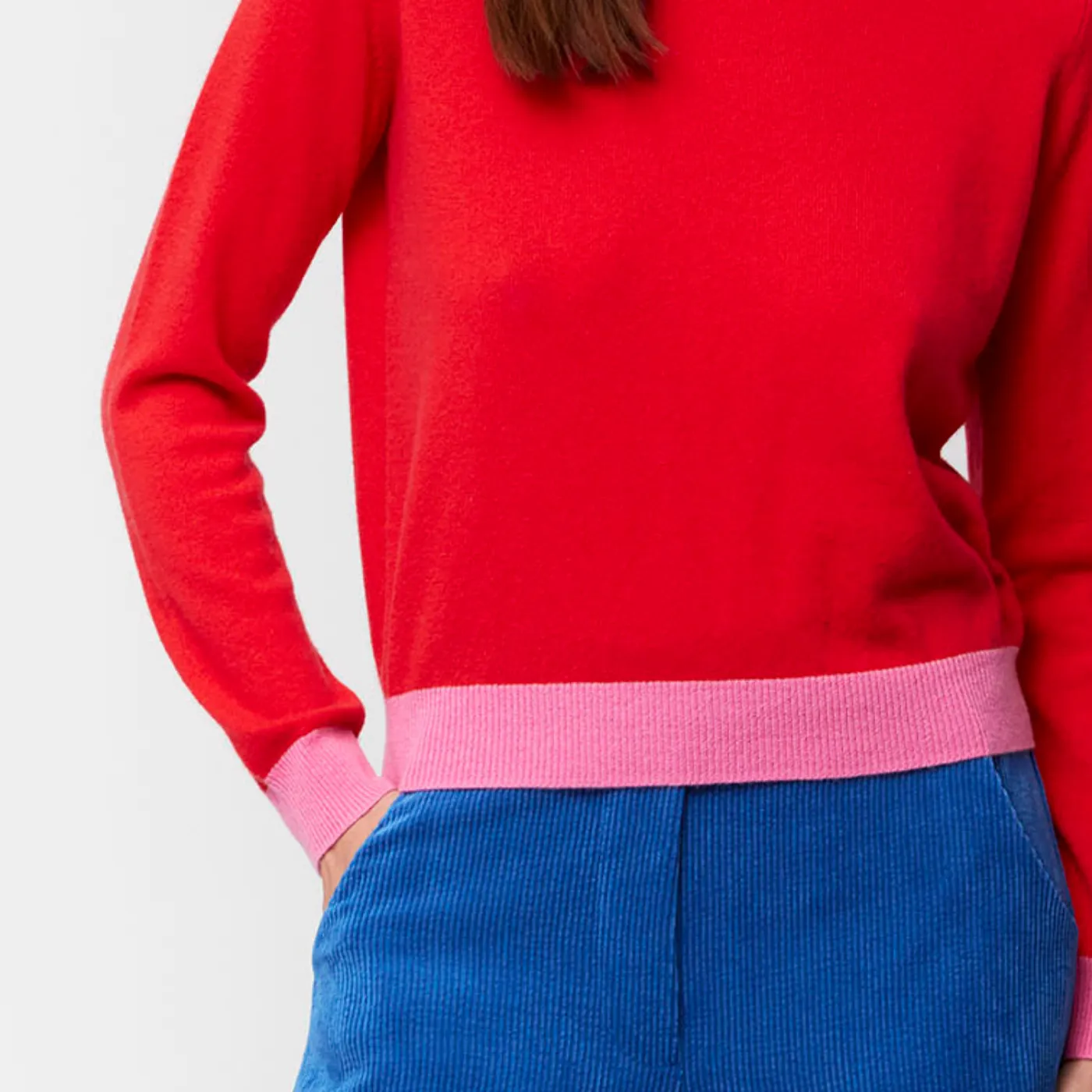 Aldo Martins Rojo Contrast Arenas Sweater