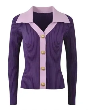 Ana Sweater || Purple