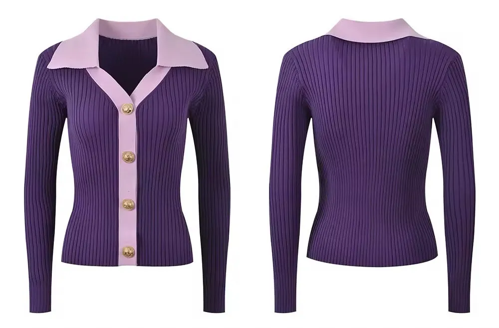 Ana Sweater || Purple