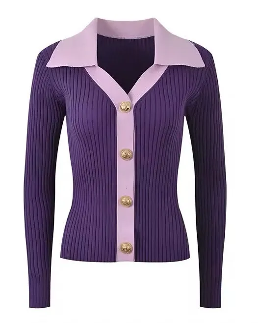 Ana Sweater || Purple