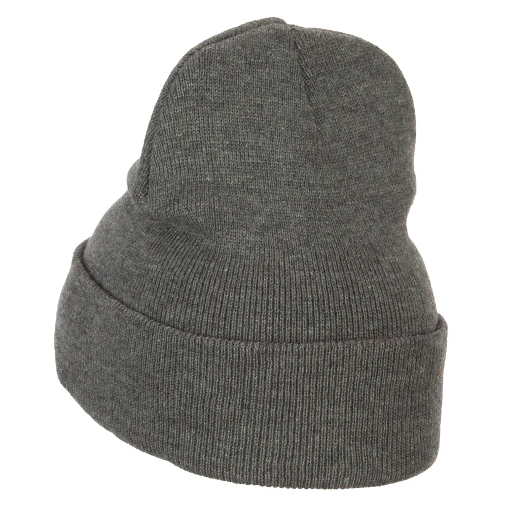 Arizona Flag Map Embroidered Long Beanie