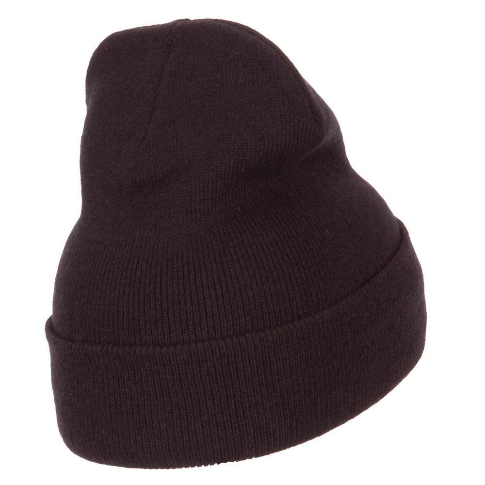 Arizona Flag Map Embroidered Long Beanie