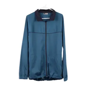 Asics Track Jacket - XL Blue Polyester