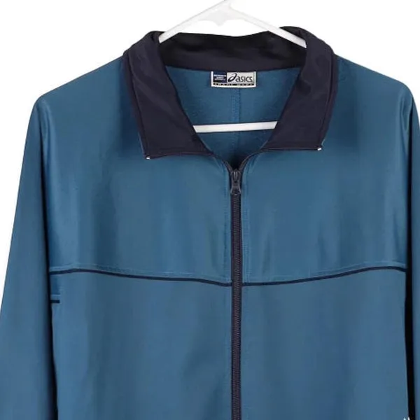 Asics Track Jacket - XL Blue Polyester