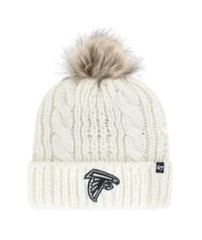 Atlanta Falcons - White Meeko Cuff Knit, 47 Brand by Southern Sportz Store