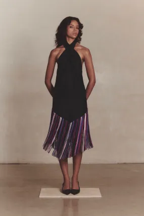 Benjamin Benmoyal - Frayed Dress: Multi