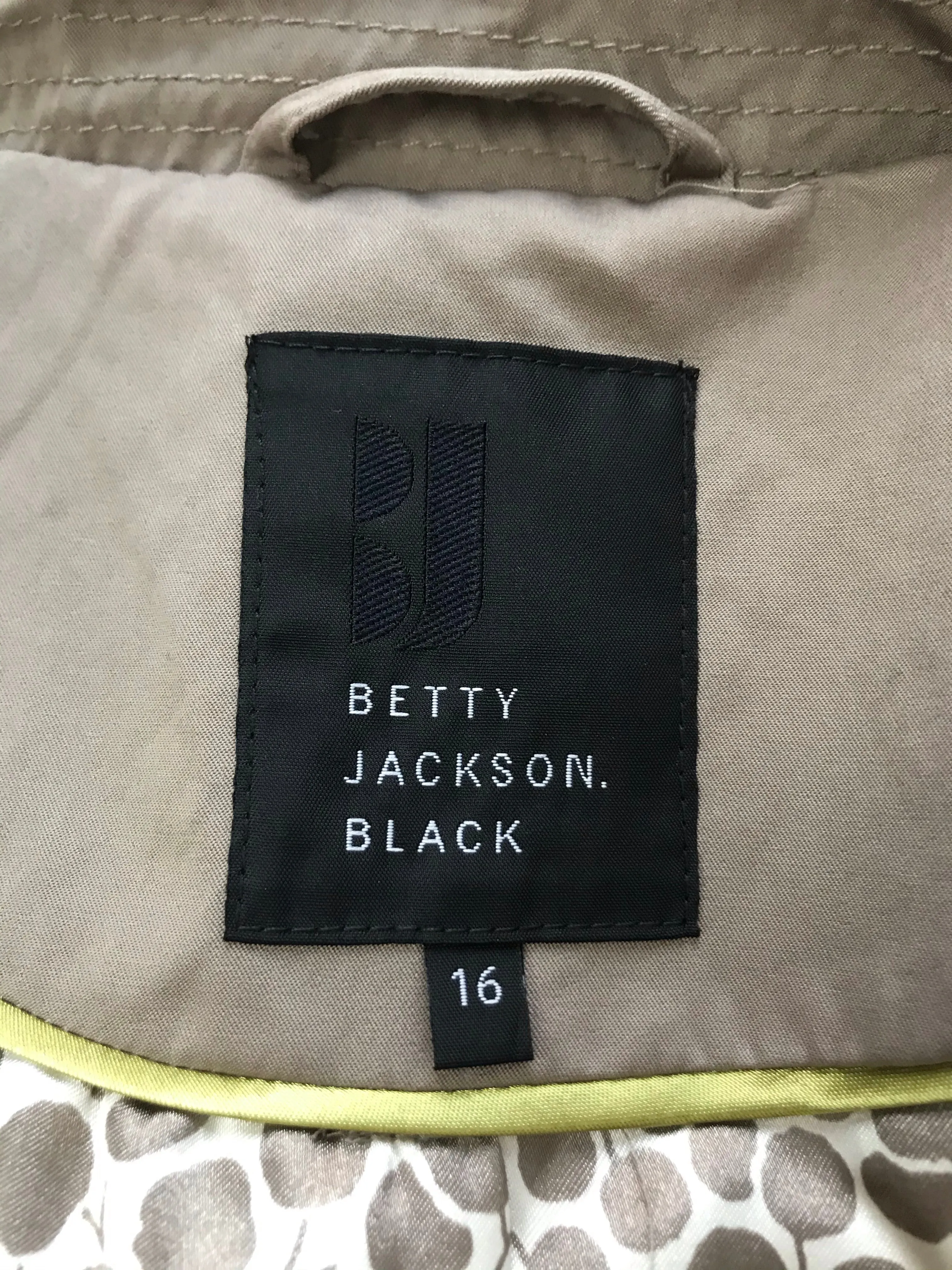 Betty Jackson Women’s Trench Coat | UK16 | Green