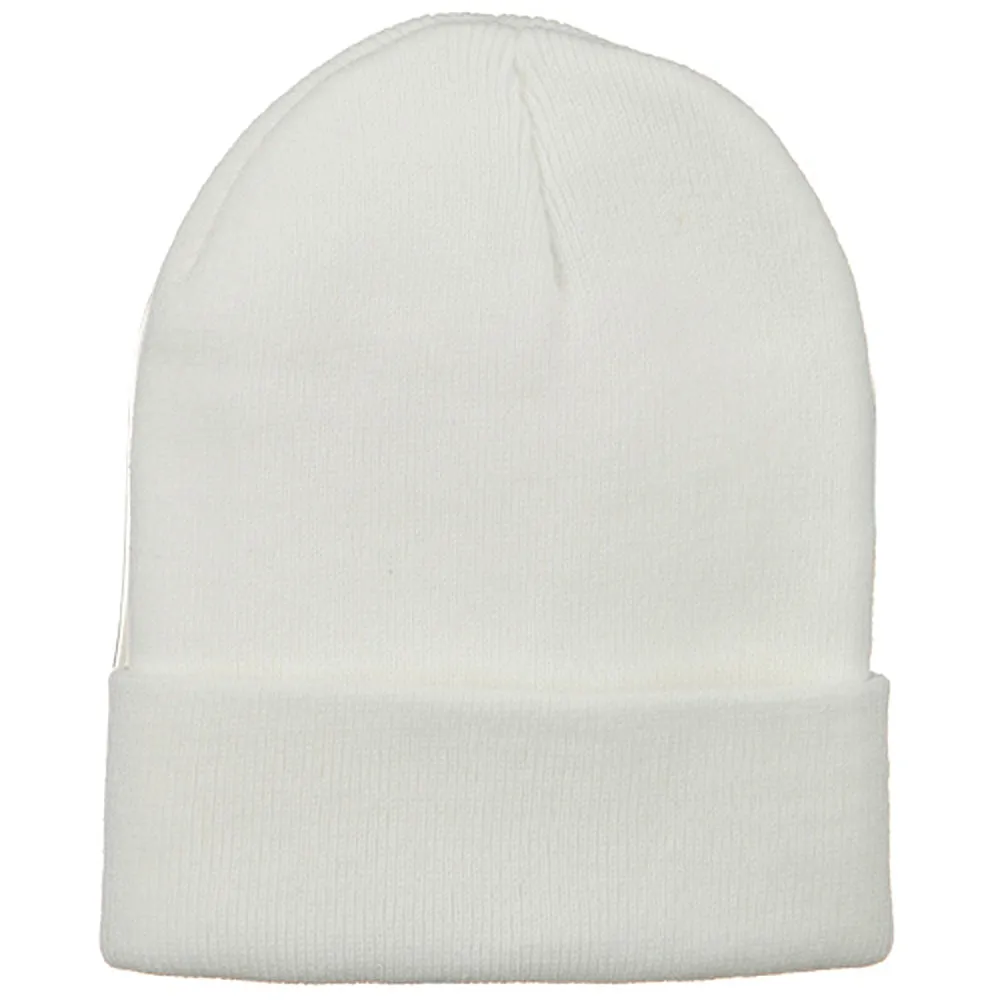 Big Stretch Plain Cuff Long Beanie