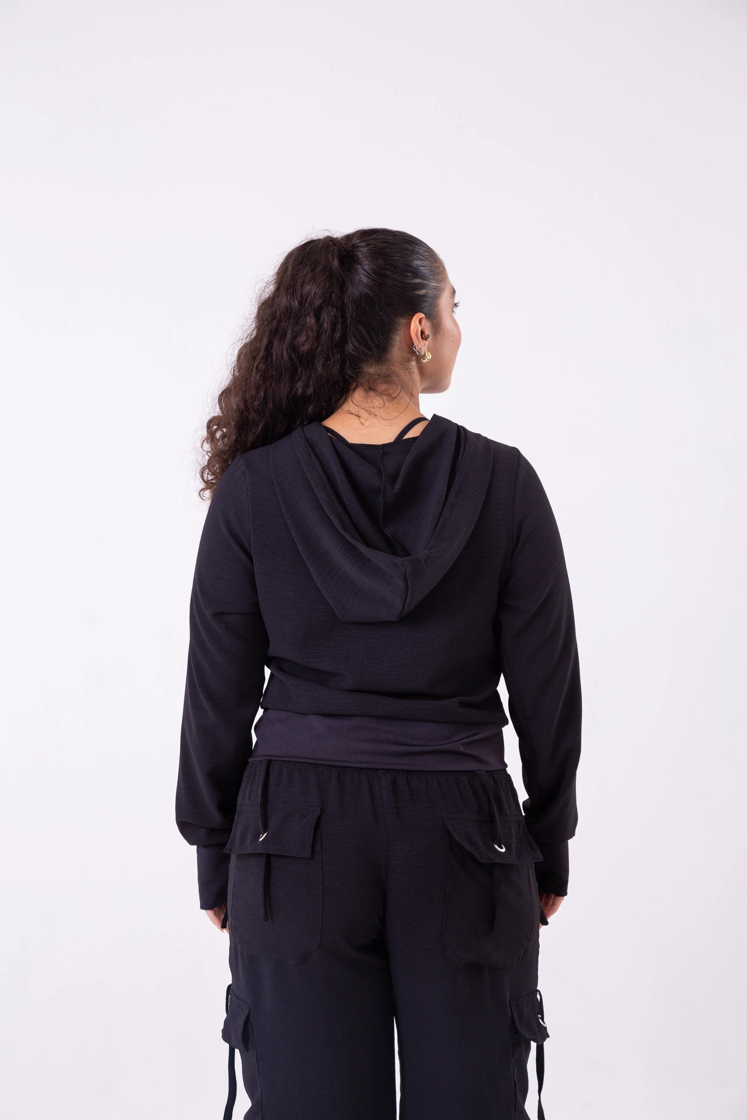 Black Cargo Jacket