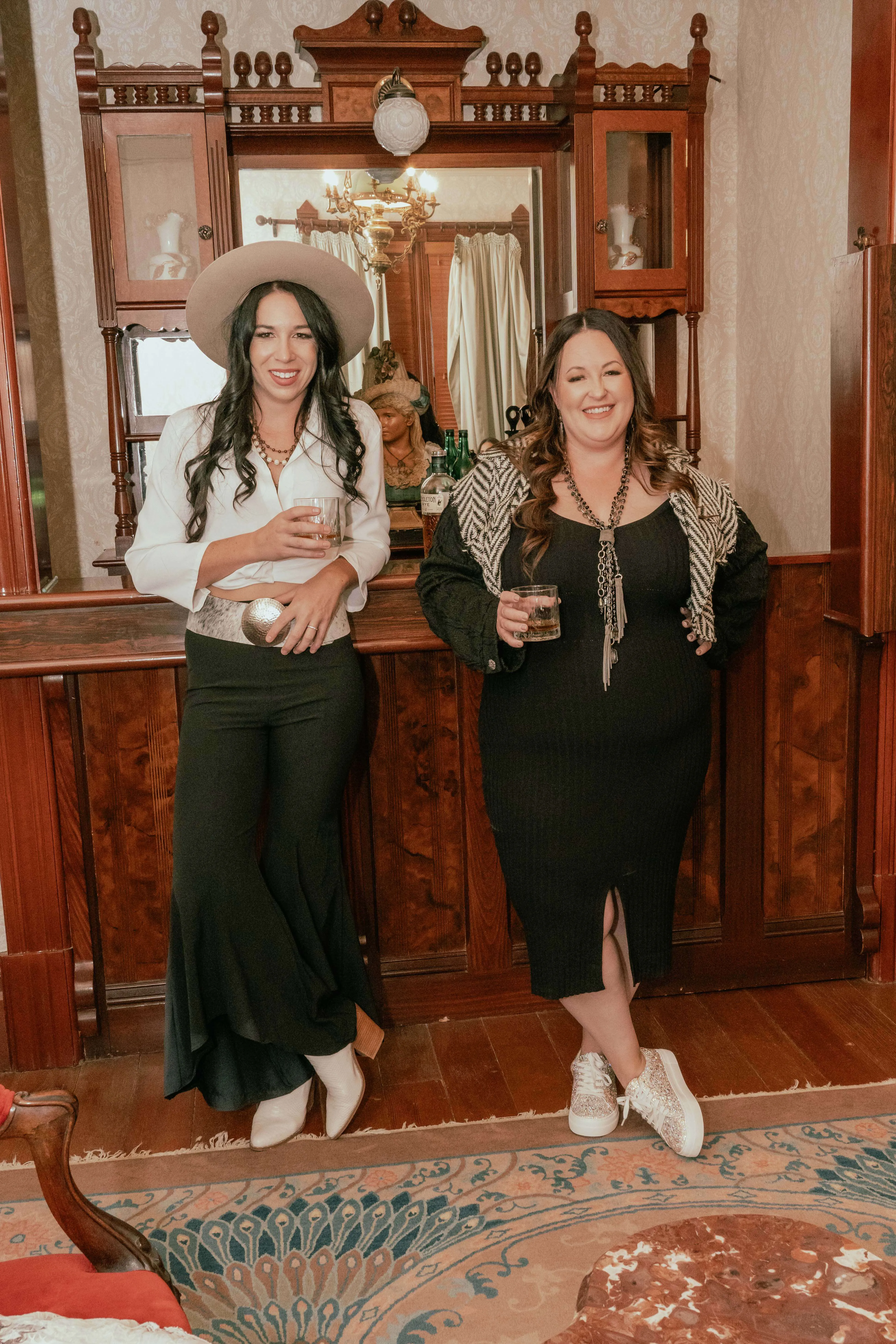 Black Plus Size Ribbed Sweater Knit Midi Dress