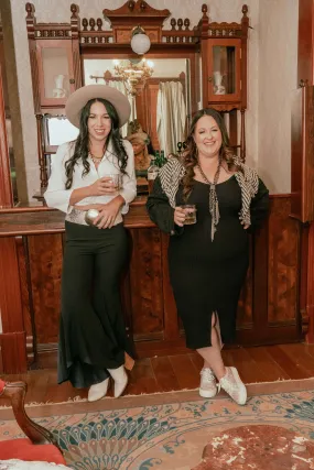 Black Plus Size Ribbed Sweater Knit Midi Dress
