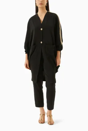 Black Stella Kimono Set