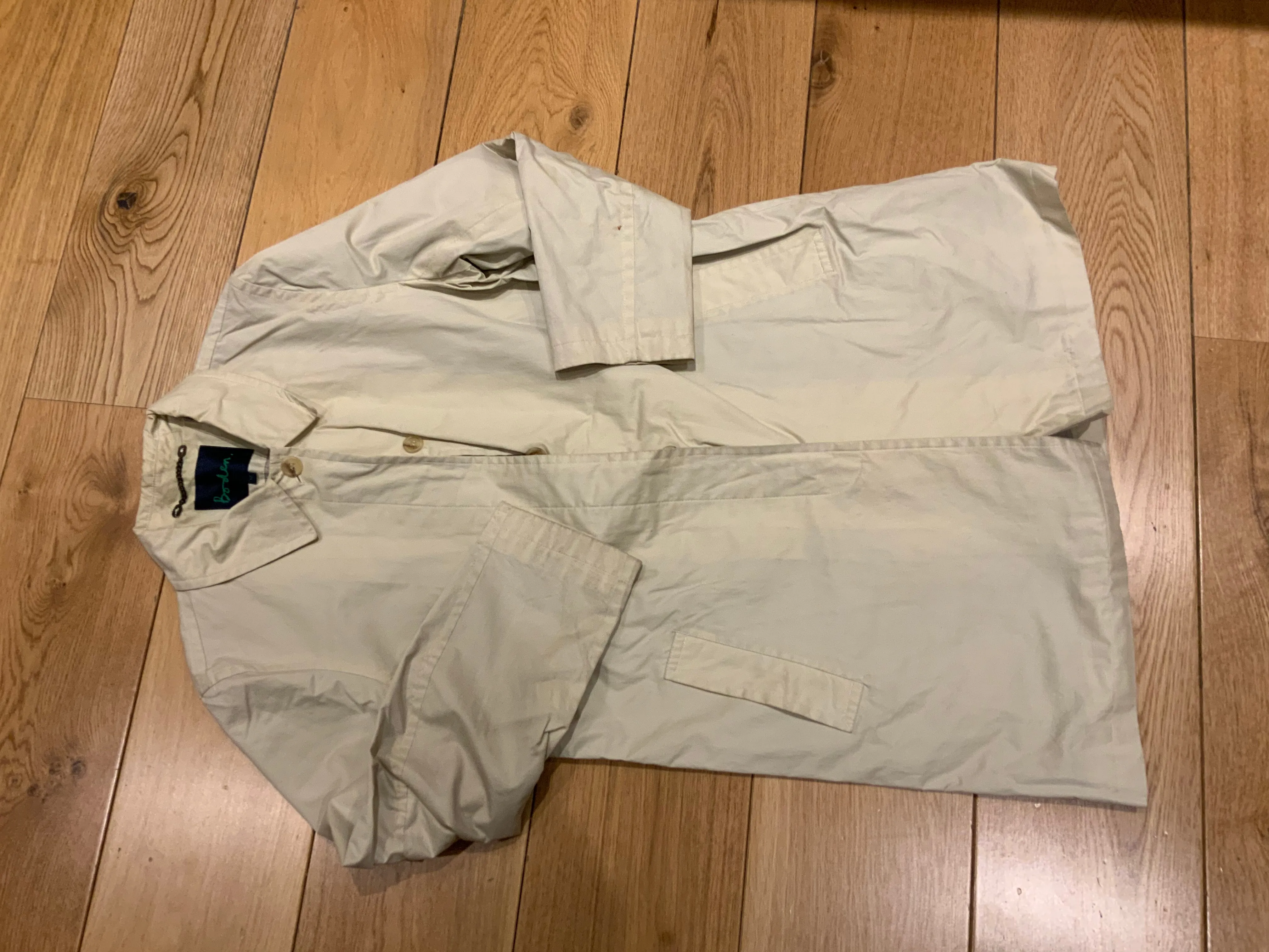 BODEN Beige Trench Coat Size UK 12 ladies