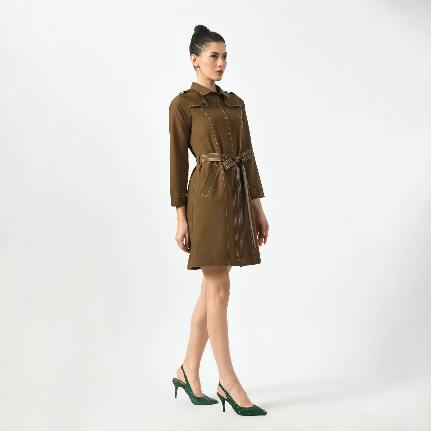 Brown Trench Coat