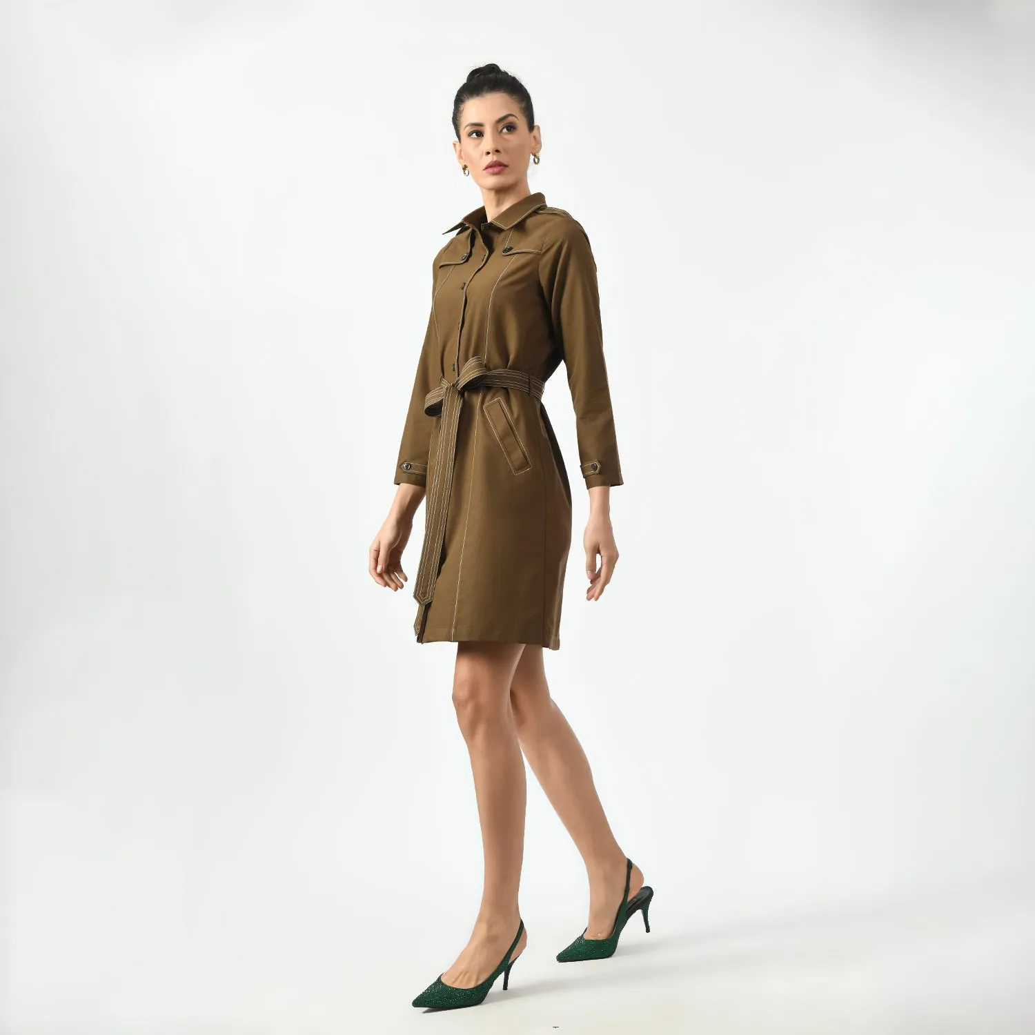 Brown Trench Coat