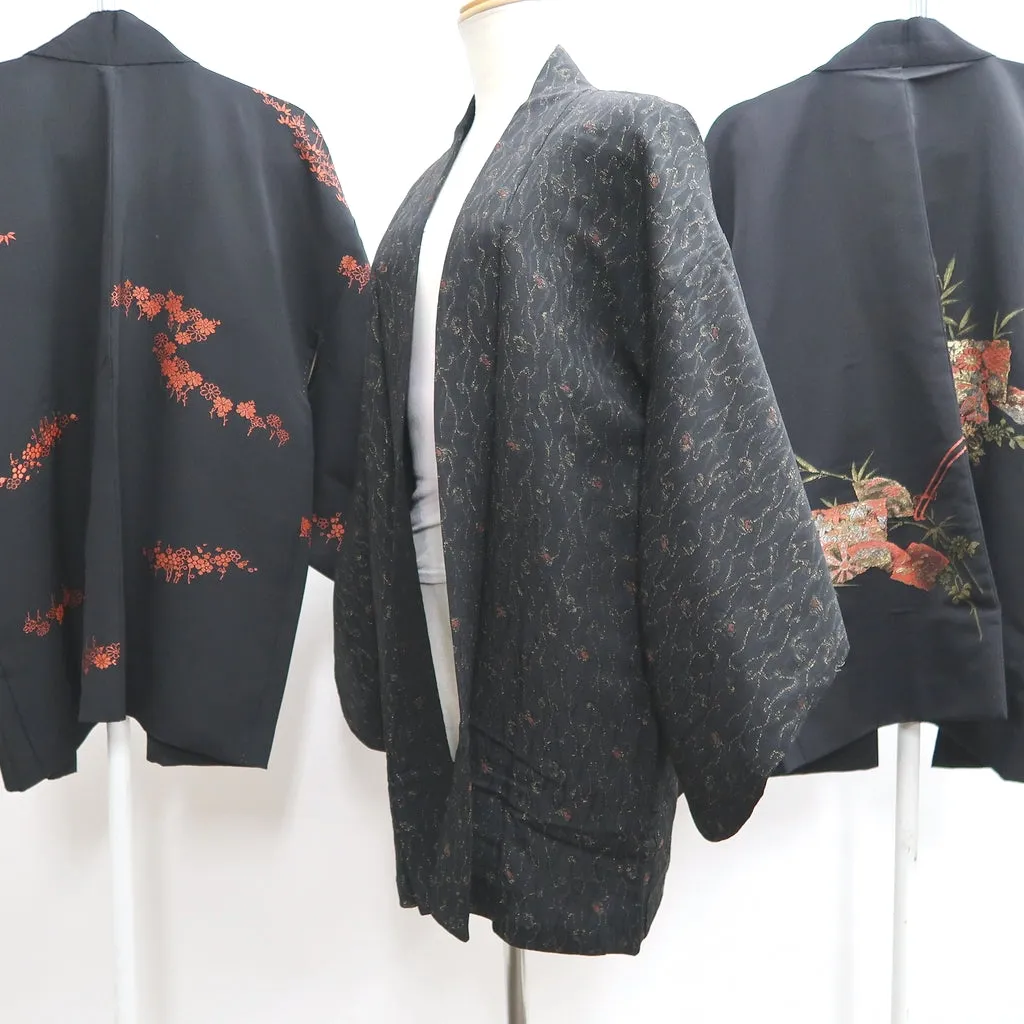 Bundle 15pcs Silk Haori Jacket Wholesale Bulk Free Shipping #577