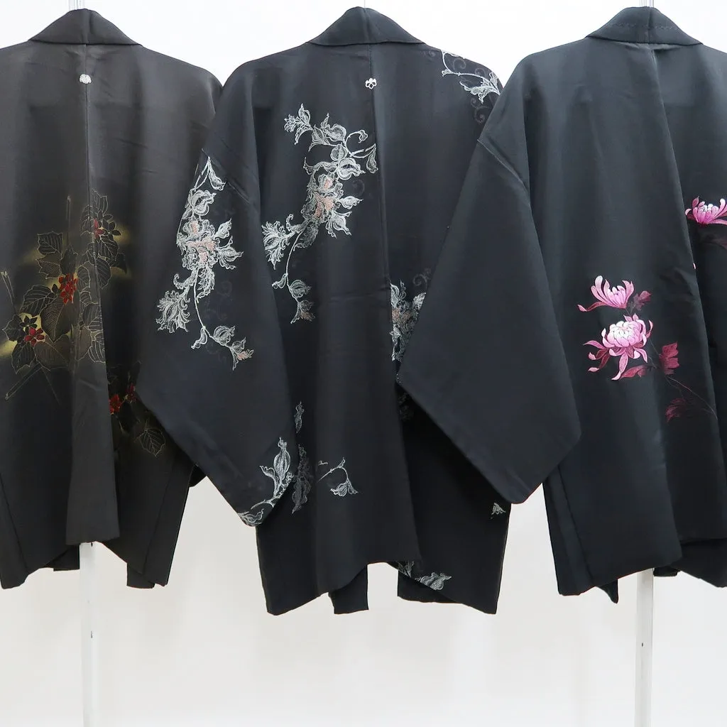 Bundle 15pcs Silk Haori Jacket Wholesale Bulk Free Shipping #603