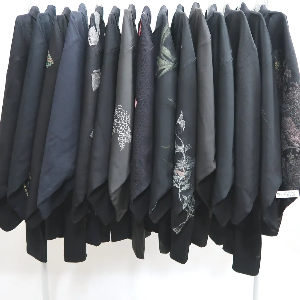 Bundle 15pcs Silk Haori Jacket Wholesale Bulk Free Shipping #603