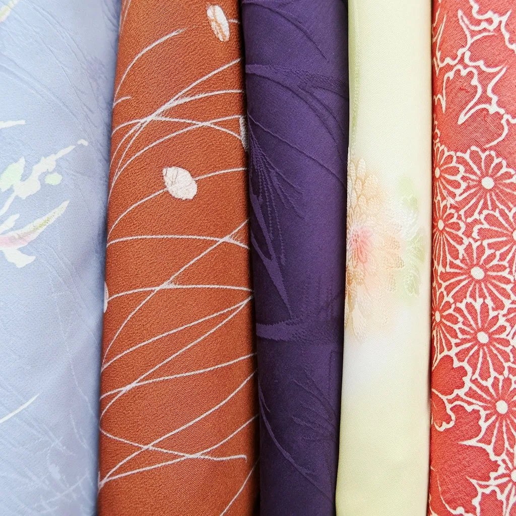 Bundle 15pcs Silk Haori Jacket Wholesale Bulk Free Shipping #607