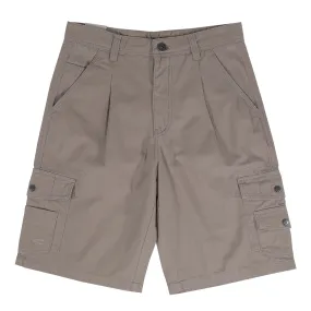 camel active Men Cargo Shorts in Regular Fit with Multipockets in 3 Colours Solid Cotton