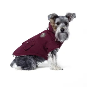 Canada Pooch Alaskan Army Parka Maroon SIZE 22-26
