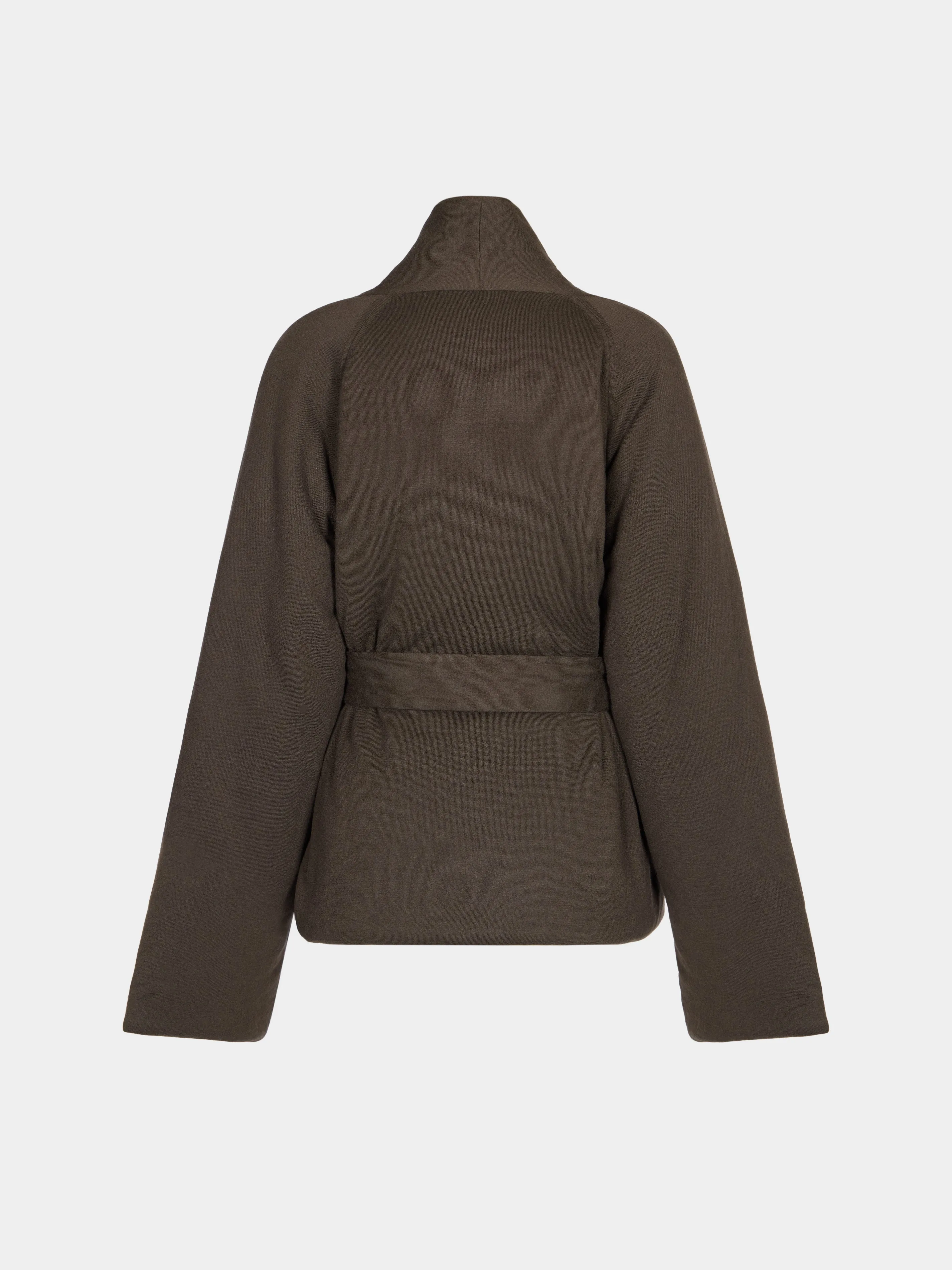 Cashmere and Cotton Padded Jacket