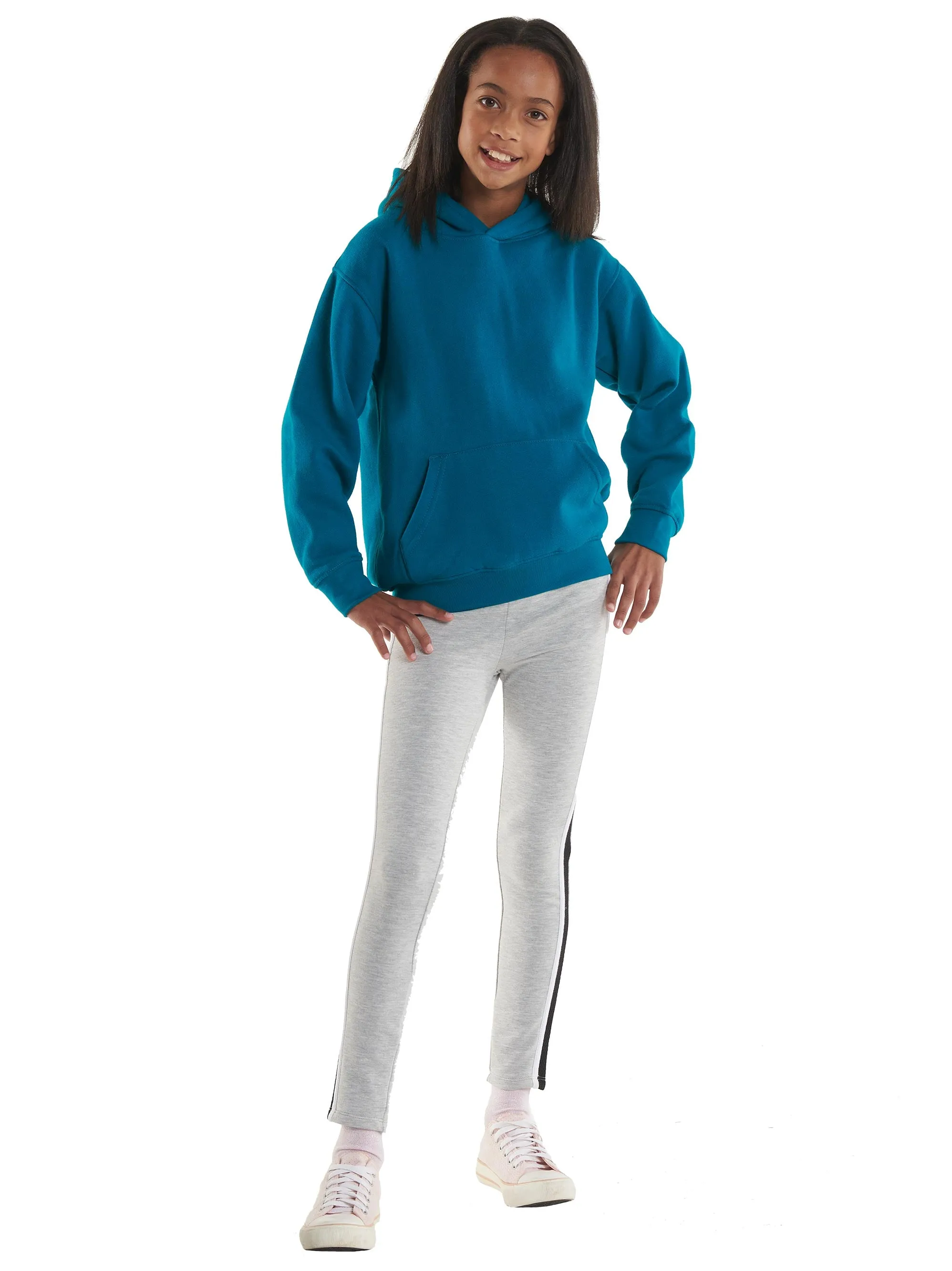 Childrens Classic Hooded Sweatshirt | Red