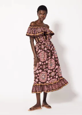 Cleobella Casey Midi Skirt - Avalon Print