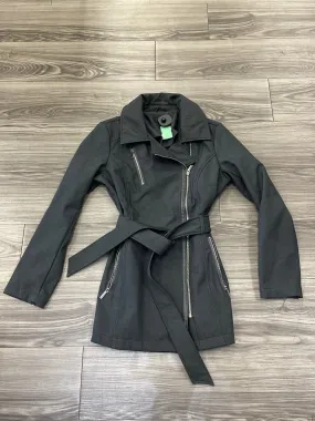 Coat Trench Coat By Cmc In Black, Size: S