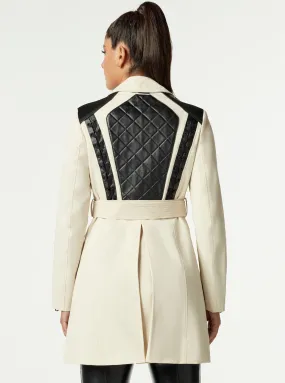 COLLABORATOR QUILTED-BACK TRENCH