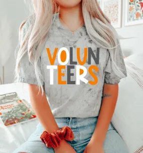 Comfort Colors Colorblast Tennessee Bolt Soft Style Tee/ TN Print Tee/Tennessee Shirt / TN Shirt