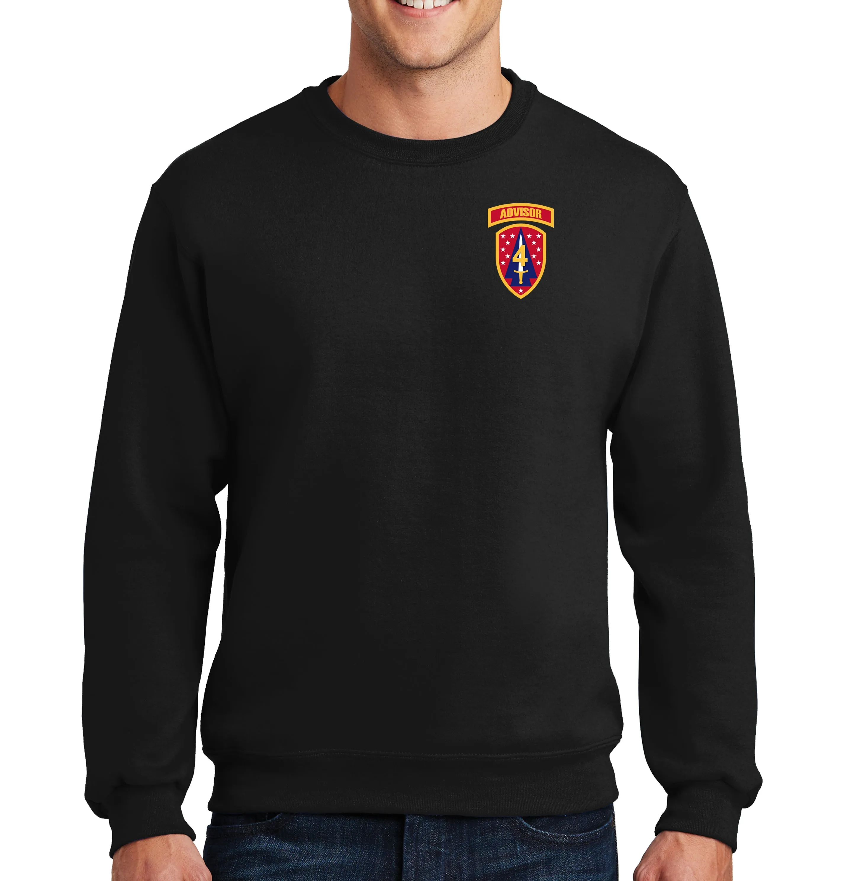 Crewneck Unisex Sweatshirt. This sweatshirt IS Approved for PT