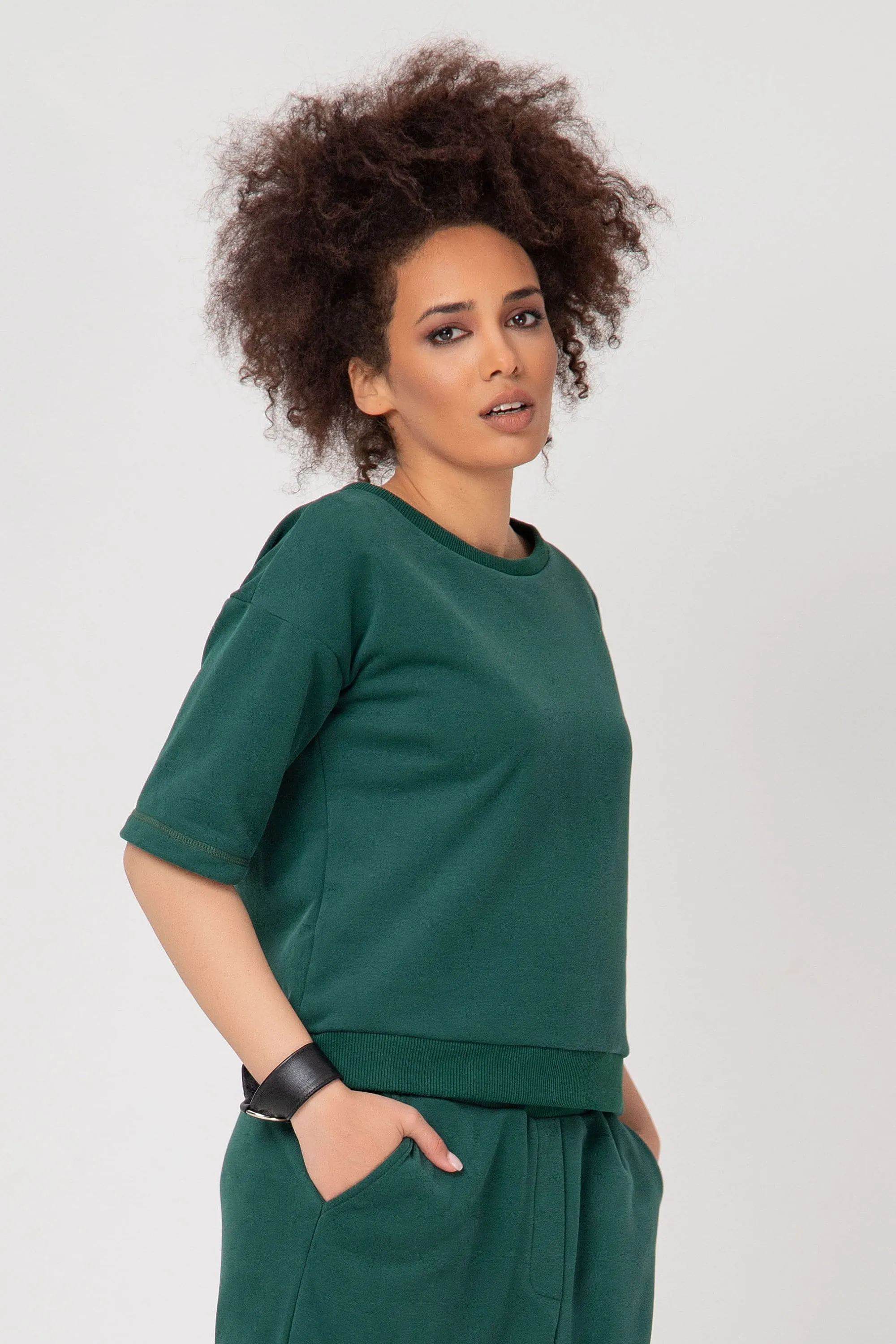 Cropped sweatshirt - NESSI