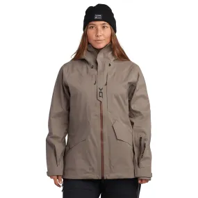 Dakine Womens Sender Stretch 3L Jacket - Earth Gray
