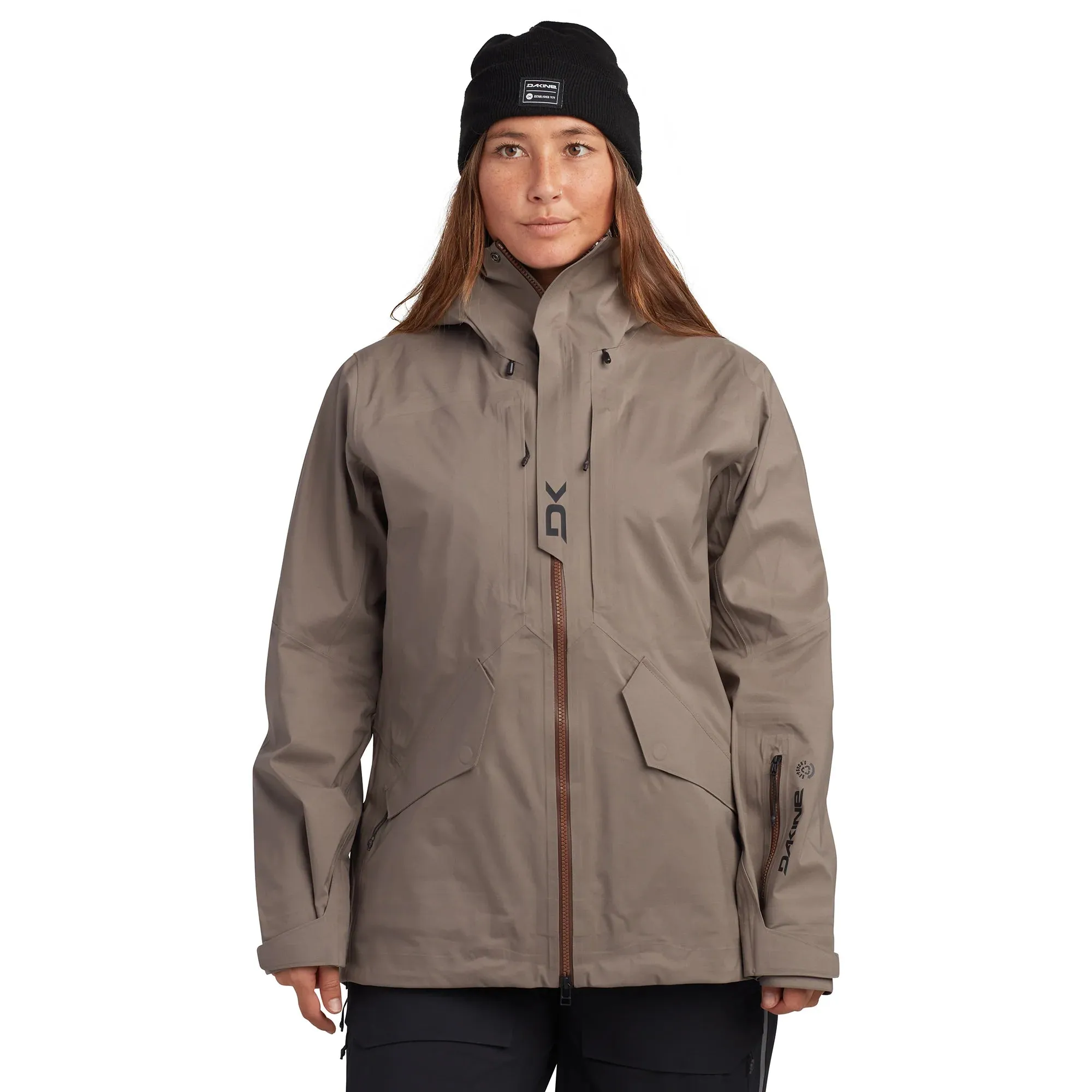Dakine Womens Sender Stretch 3L Jacket - Earth Gray