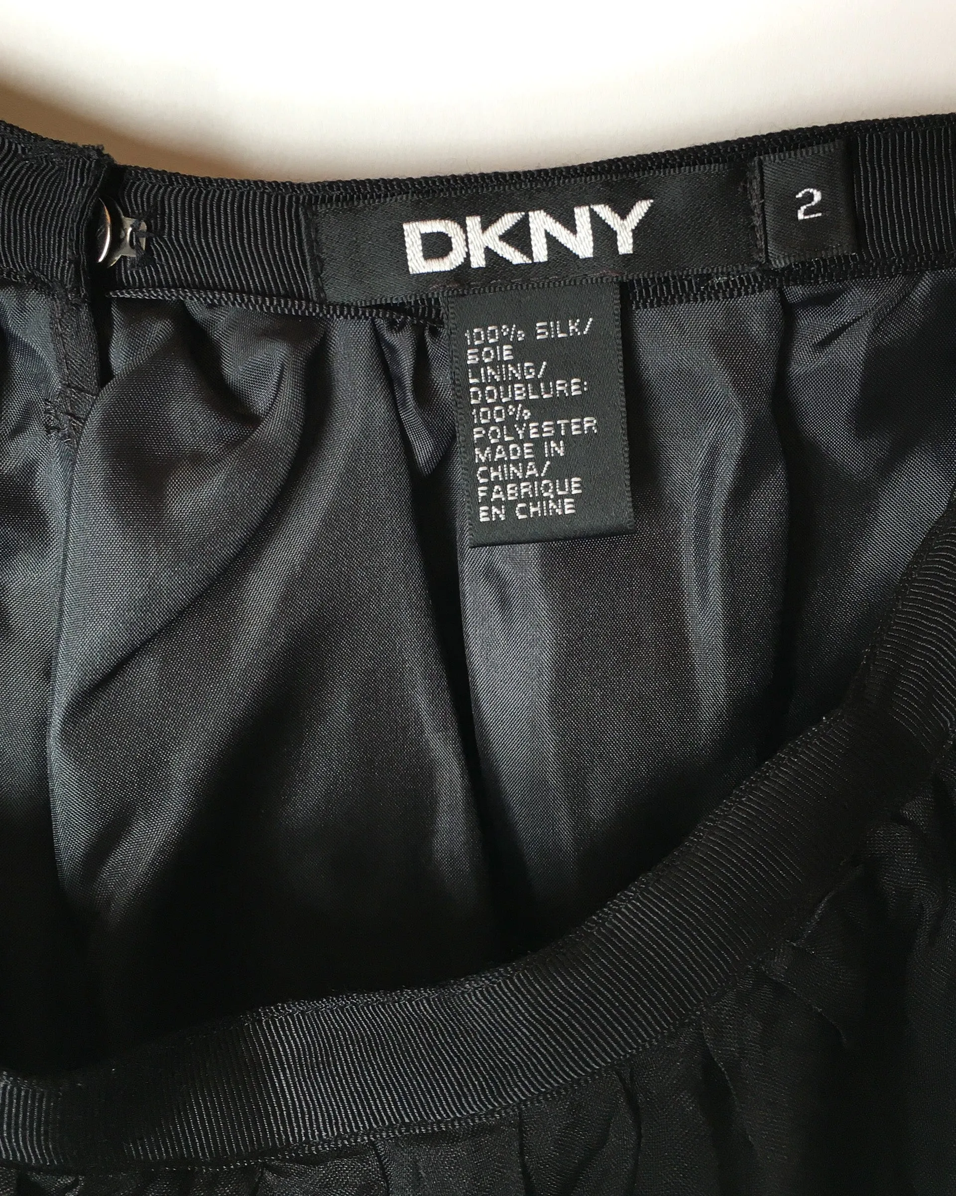 DKNY Silk Skirt