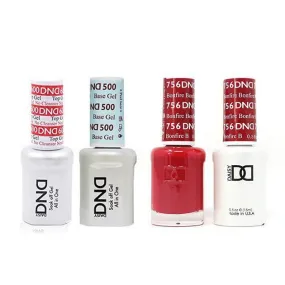 DND - #500#600 Base, Top, Gel & Lacquer Combo - Bonfire - #756