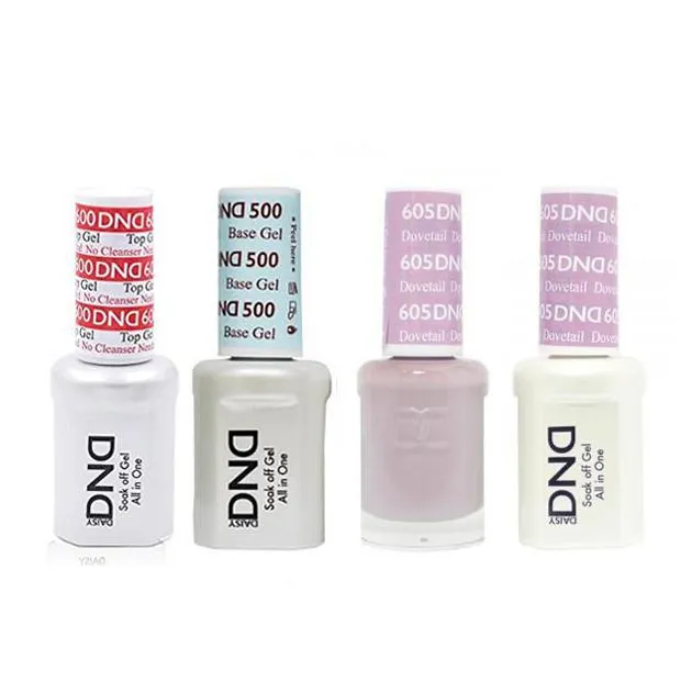 DND - #500#600 Base, Top, Gel & Lacquer Combo - Dovetail - #605