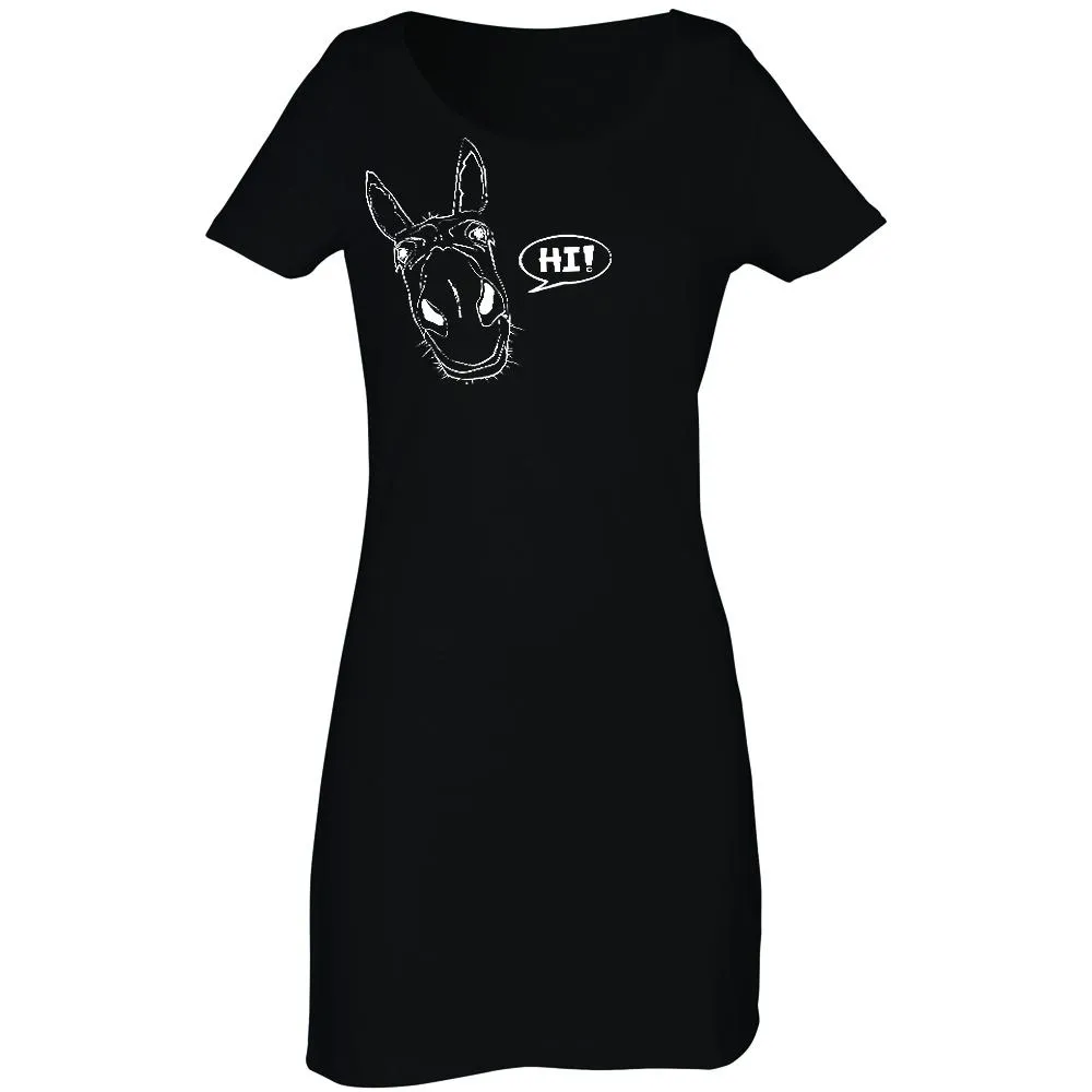 Donkey t-shirt dress