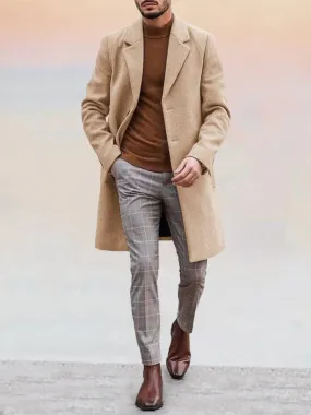 Double-sided Tweed Coat