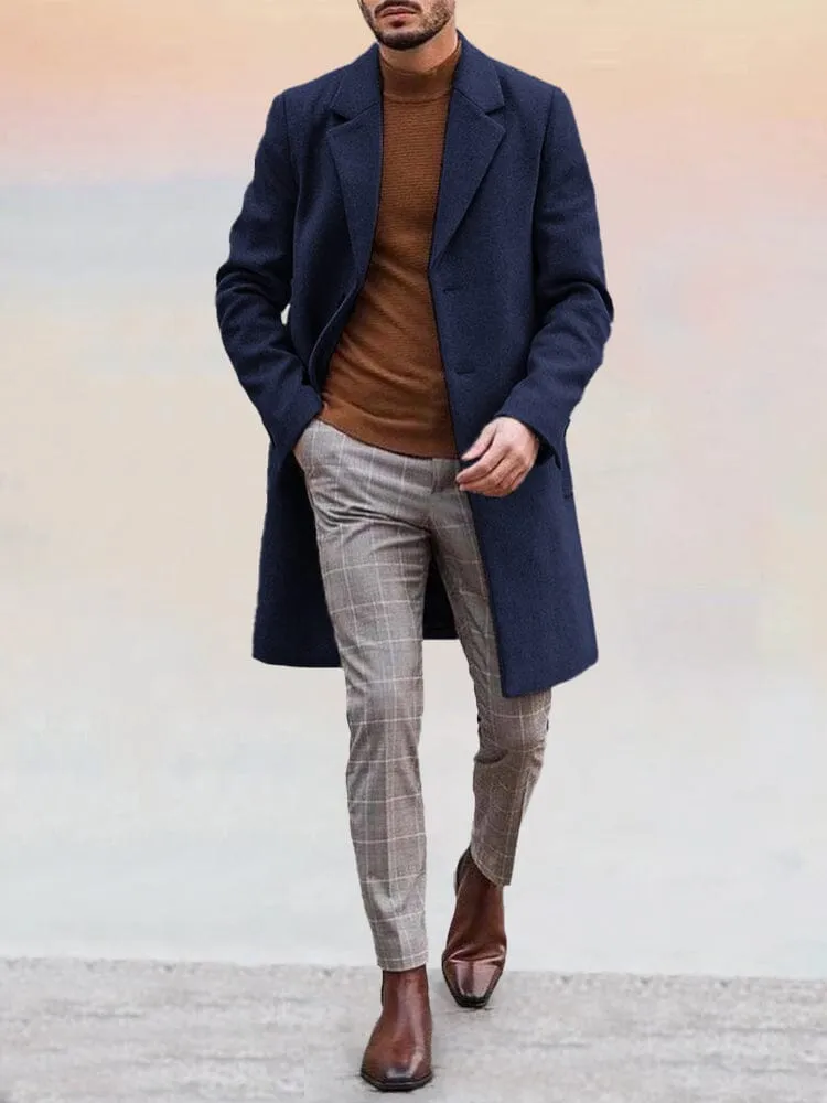 Double-sided Tweed Coat