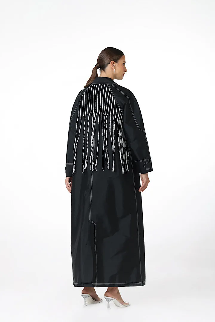 DOUBLE STITCHED TRENCH-COAT “HELLO SAMANTHA”