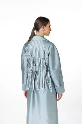DOUBLE STITCHED TRENCH-COAT “HELLO SAMANTHA”