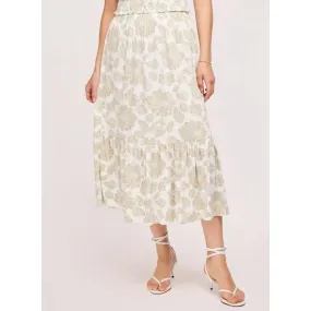 Elaine Midi Skirt - Gentle Fawn