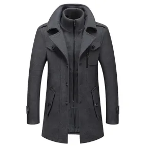 Fashionable Slim Fit Trench Jacket
